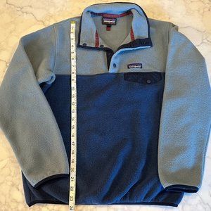 Patagonia Synchilla 1/4 Snap Colorblock Jacket Pullover sz US womens small